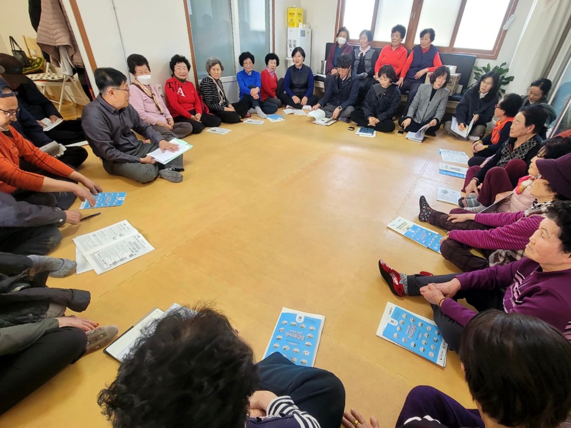 함평군 손불면, 경로당 순회 방문으로 소통 행정 추진