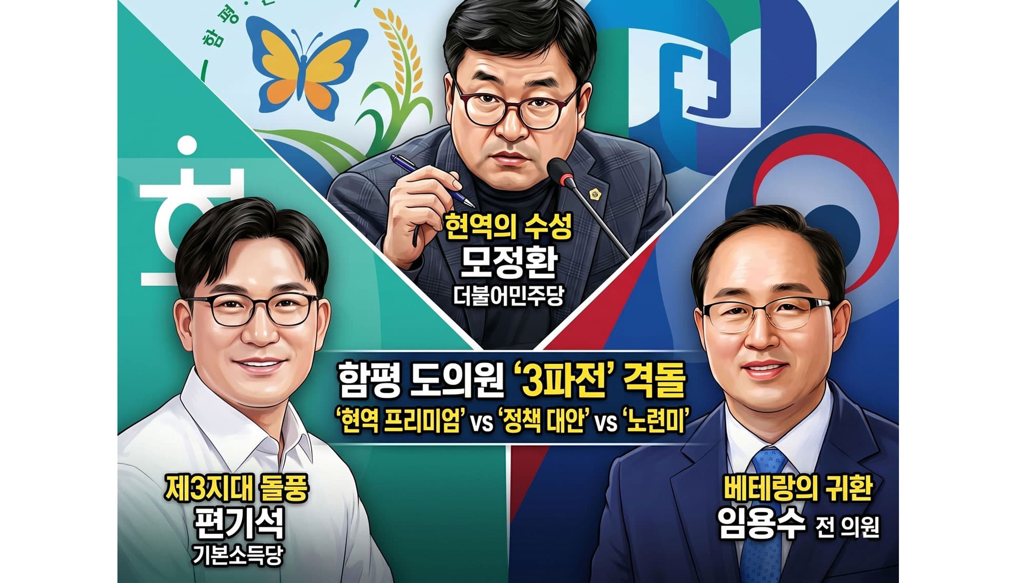 임용수 전 의원 가세하나? 함평 도의원 선거 '3자 대결' 재편에 정가 ‘술렁’